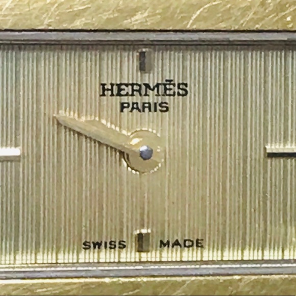 SOLD - HERMÈS Loquet Enamel Watch - Picture 10 of 16